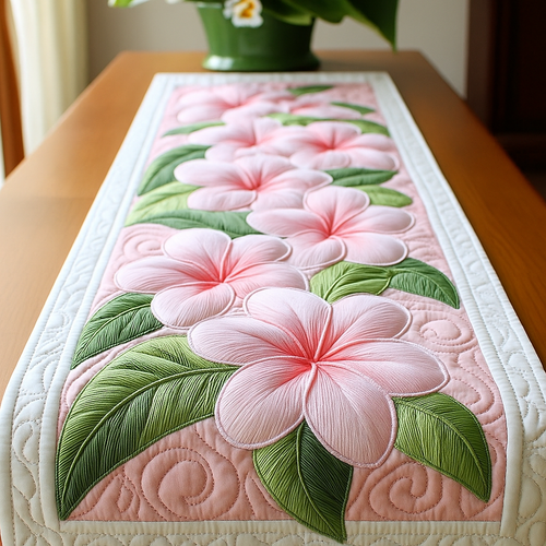 Floral Paradise v2 Quilted Table Runner NCU0VL2001