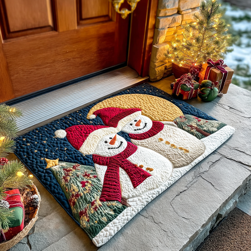 Cozy Snow Friend Doormat NCU0TD1693