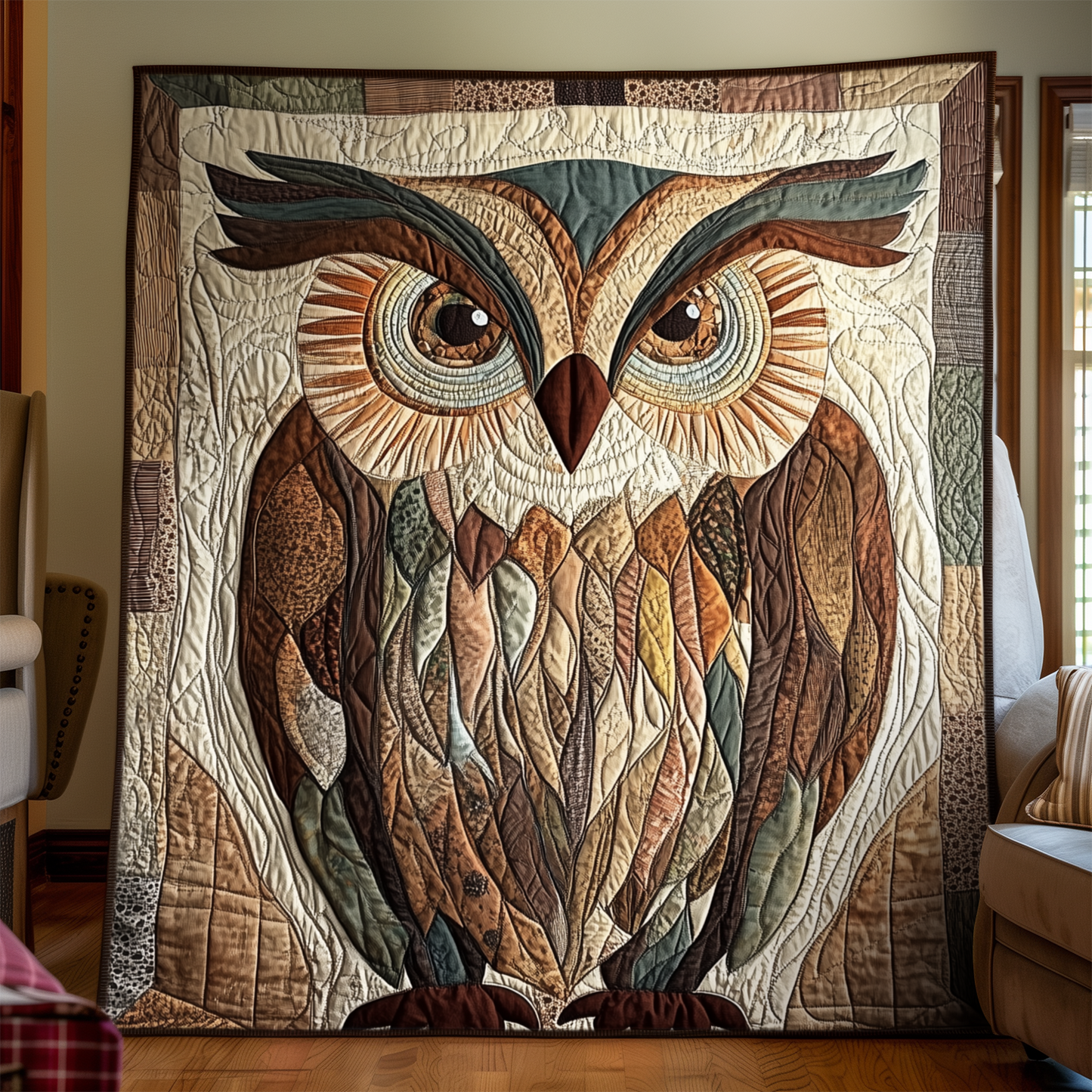 Forest Guardian Quilted Blanket NCU0VL699