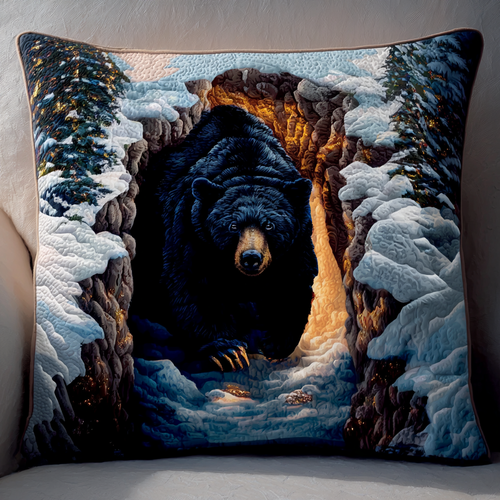 Onyx Bear Den Quilted Pillow Case NCU0HH1414