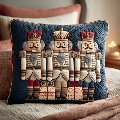 Nutcracker Guard Quilted Pillow Case NCU0TD1804