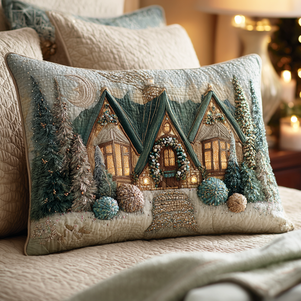 Crystal Morning Quilted Bedding Pillow Case NCU0TD1106