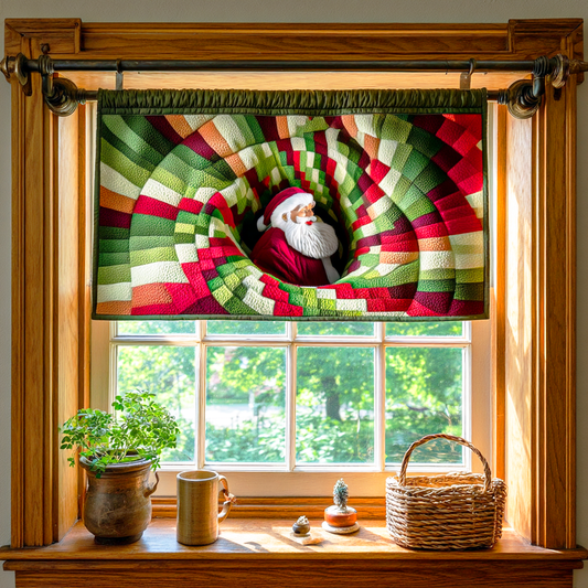 Vortex Santa Dive Quilted Valance NCU0TD669
