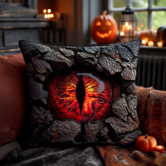 Demon Eye Quilted Pillow Case NCU0TV453