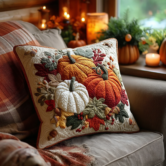 Autumn Abundance Quilted Pillow Case NCU0TV025