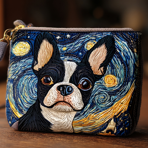 Night Gaze Quilted Zipper Pouch NCU0XD1452