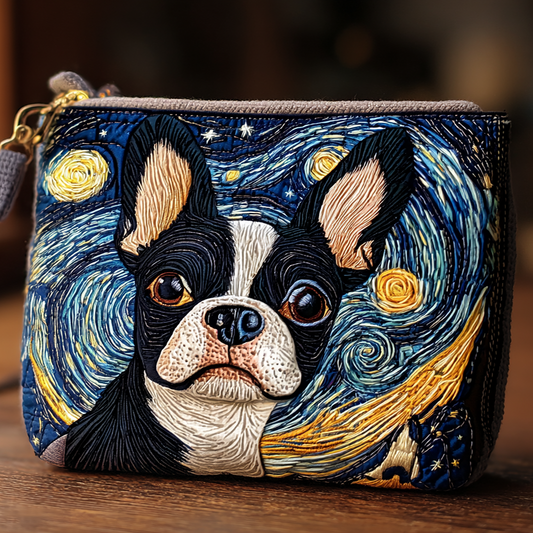 Night Gaze Quilted Zipper Pouch NCU0XD1452