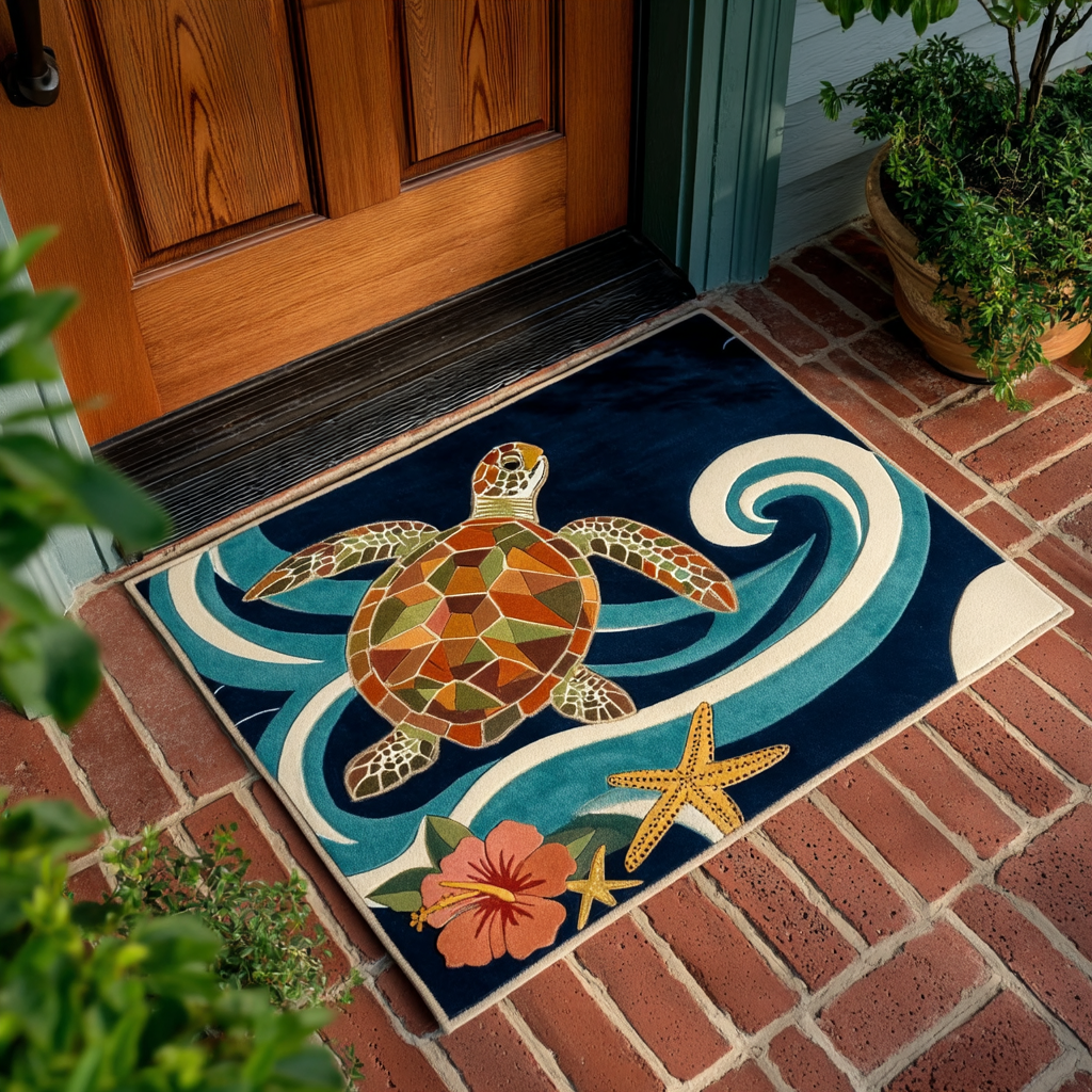 Pacific Turtle Doormat NCU0HH1974