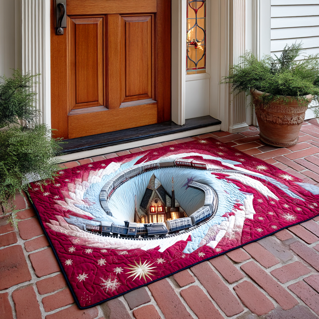 Steam Holiday Ride Doormat NCU0TD787