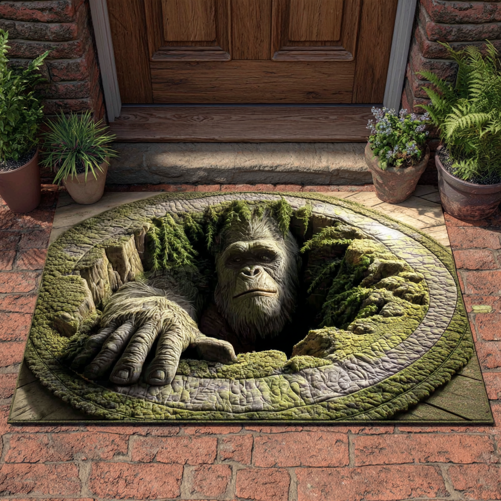 Bigfoot Log Hole Doormat NCU0HH1501
