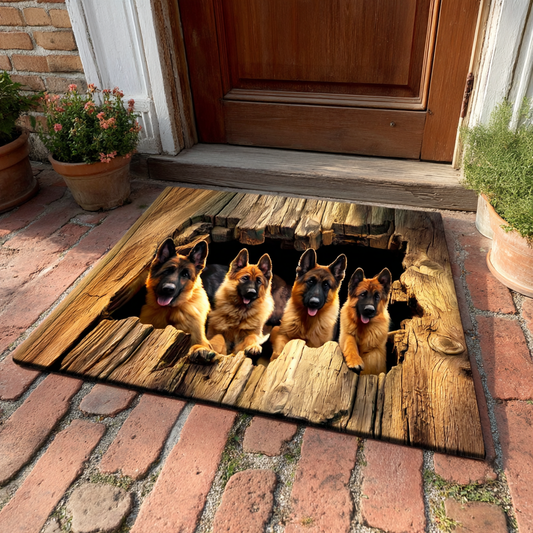 German Shepherd Warmth Doormat NCU0HH1348