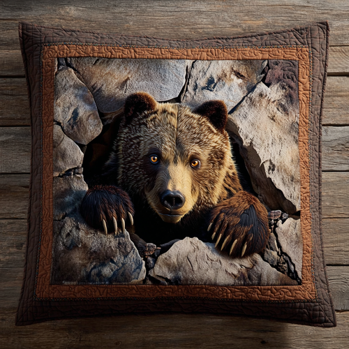 Forest Den Watcher Quilted Pillow Case NCU0XD1247