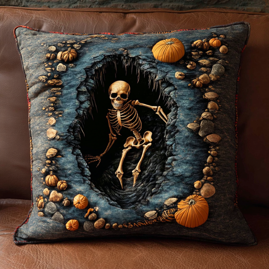 Cursed Grave Quilted Pillow Case NCU0XD759