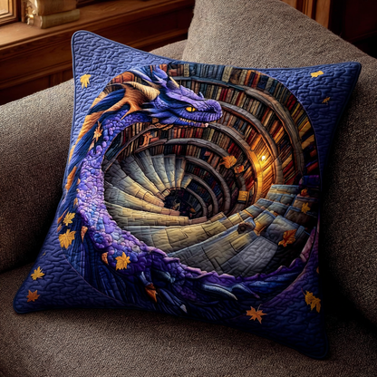 Spiral Watcher Quilted Pillow Case NCU0XD1008