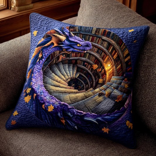 Spiral Watcher Quilted Pillow Case NCU0XD1008