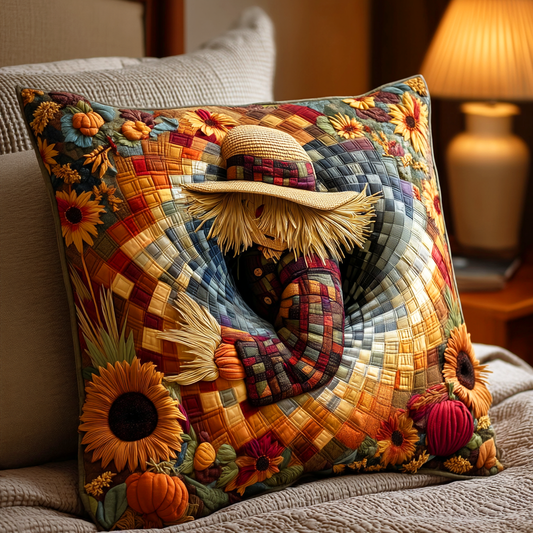 Night Scarecrow Quilted Pillow Case NCU0TD484