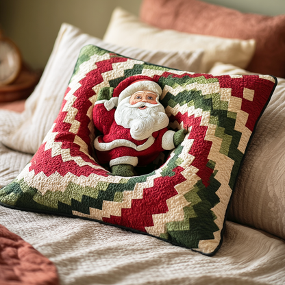 Santa Journey Quilted Pillow Case NCU0TD339