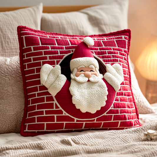 Santa Night Quilted Pillow Case NCU0TD344
