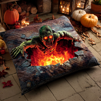 Zombie Rise Quilted Pillow Case NCU0XD892