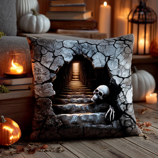 Tomb Descent Quilted Pillow Case NCU0TV521