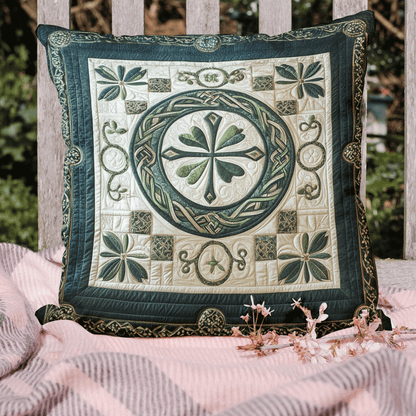 Irish Heritage Quilted Pillow Case NCU0TL2307